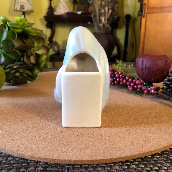 Mid Century Virgin Mary Madonna Vase Planter - Picture 3 of 7